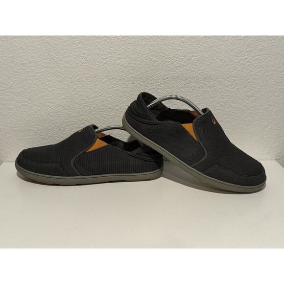 OLUKAI Mens Nohea Mesh Slip-On Shoes Size 10 Grey Sneakers NO INSOLES main image 7